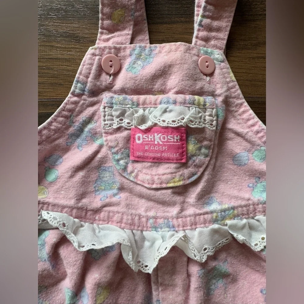 Vintage Oshkosh B’gosh Vestbak Cotton Overalls 24 months
